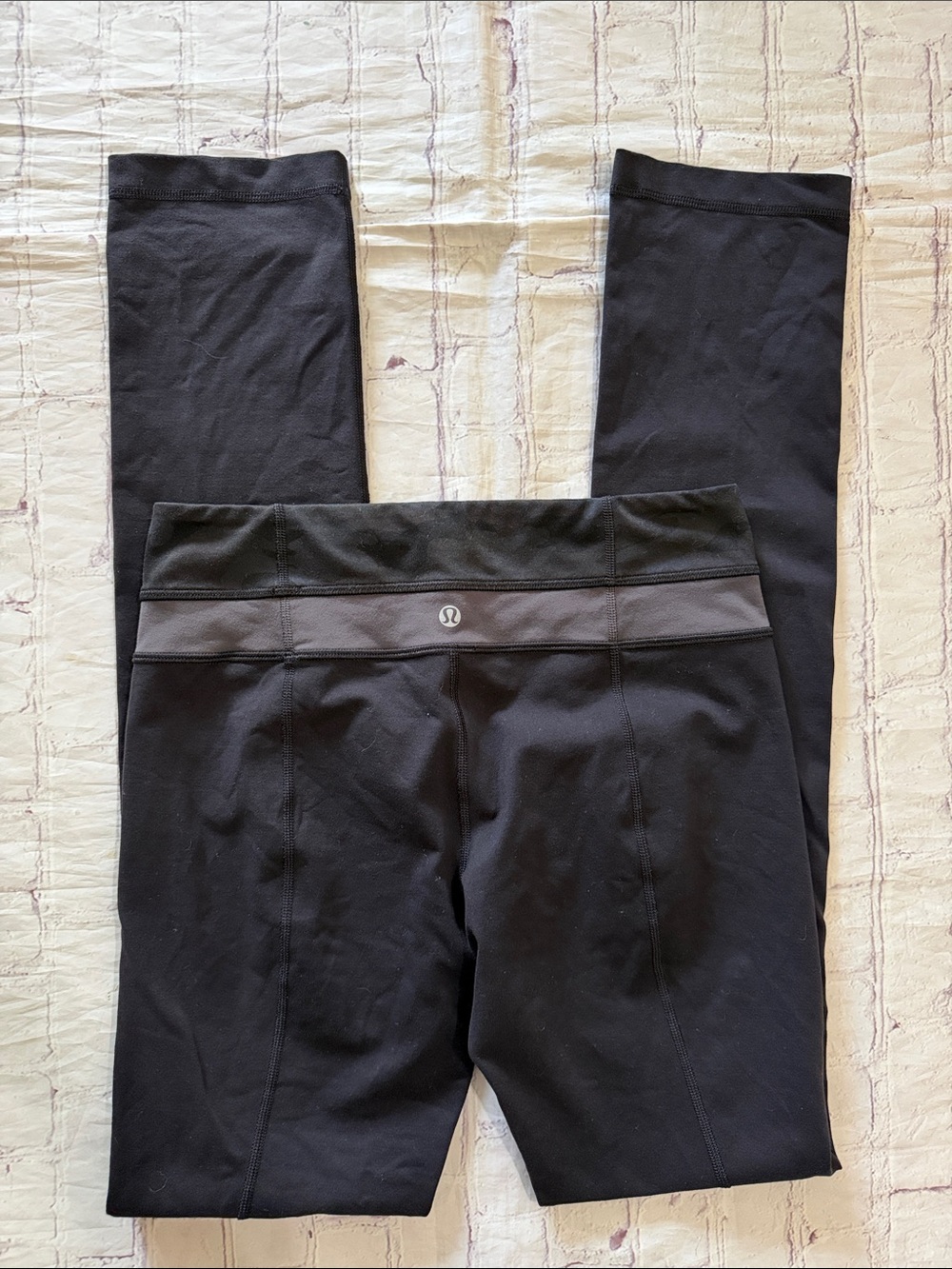 Lululemon OG Low Rise Groove Pant Straight Leg *tall 32.5” Black Size 6 - Picture 2 of 5